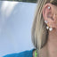 Linea Pave Love Stud