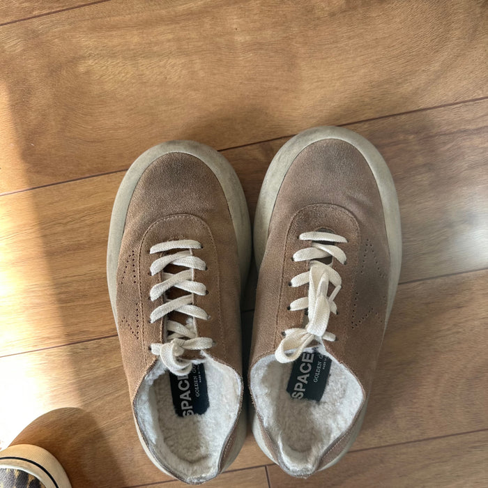 Golden Goose Furry Slip on Size 35