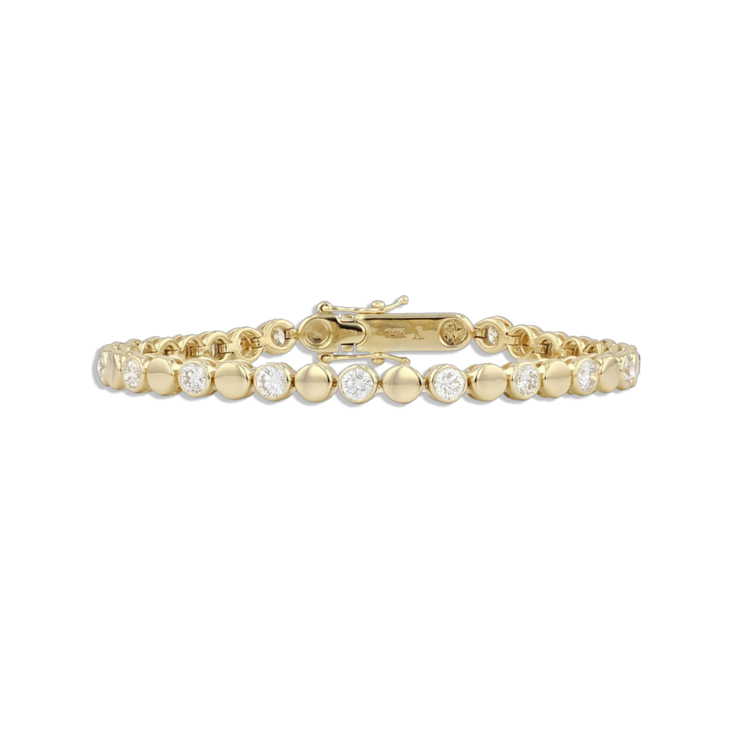 9ct gold 2025 tennis bracelet