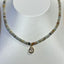Small Amazonite Necklace with Pear Pendant