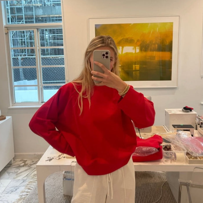 Red Just Right! Sweatshirt