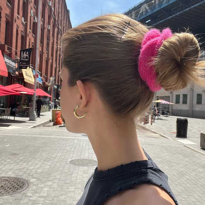 Pink Hair Scrunchie