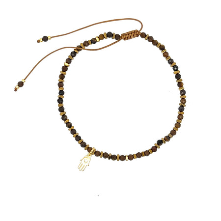 Bit of Luck Bracelet - Brown