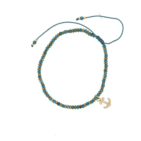 Bit of Luck Bracelet - Blue