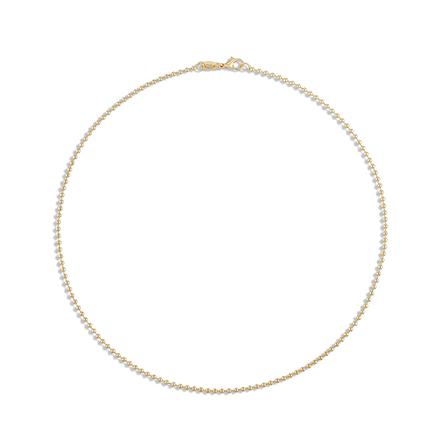 2MM Ball Chain Necklace | Alexa Leigh
