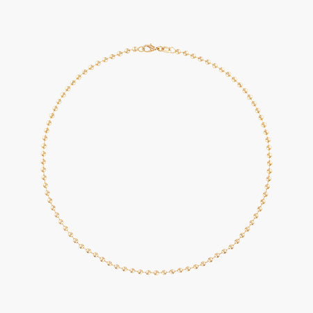 3mm Gold Ball Chain Anklet