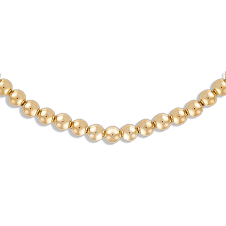 7MM Ball Necklace