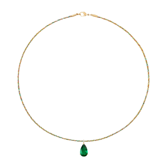 Believe Necklace - Green