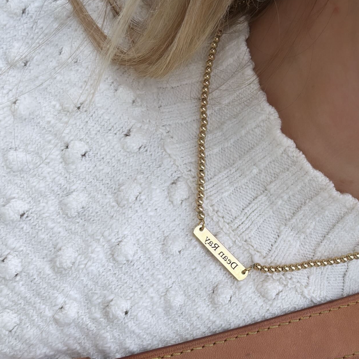 ForEver Name Plate Necklace