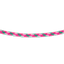 Paracord Necklace - Pink/Green