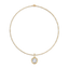 Round Bezel Necklace