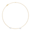 Small Double Pear Necklace
