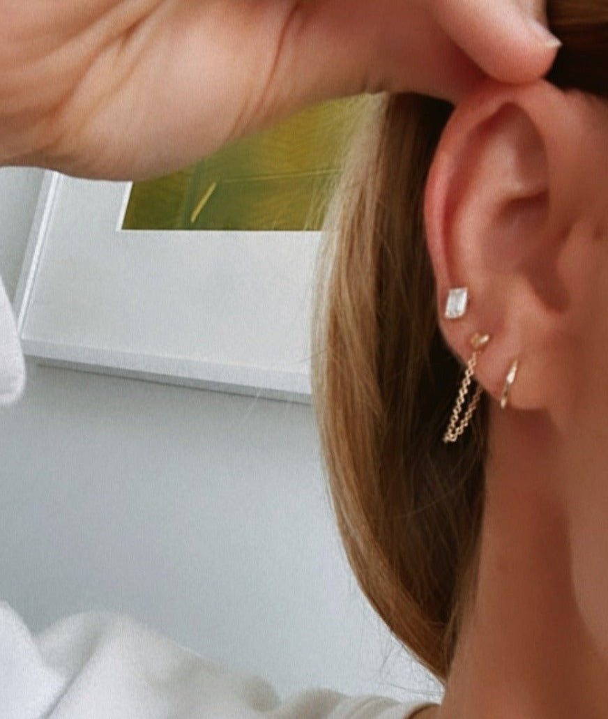 Gold Pave Ear Cuff | Alexa Leigh