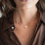 Large Double Pear Necklace