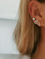 Baguette Diamond Stud