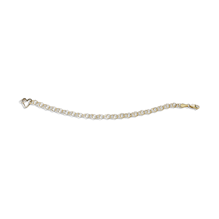 Heart Chain Bracelet