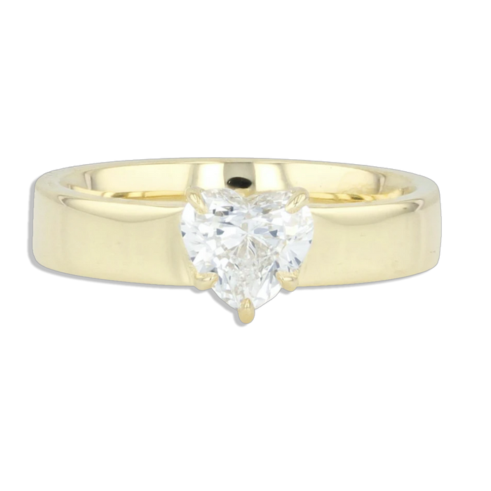 Heart sales pinky ring