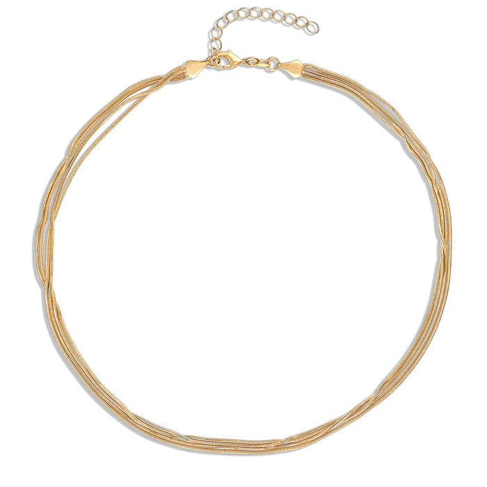 Layered Snake Necklace