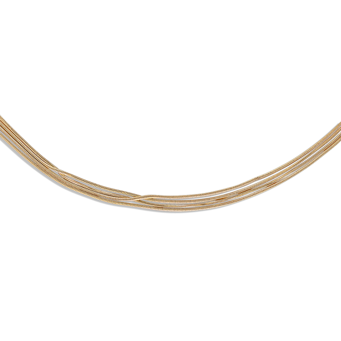Layered Snake Necklace