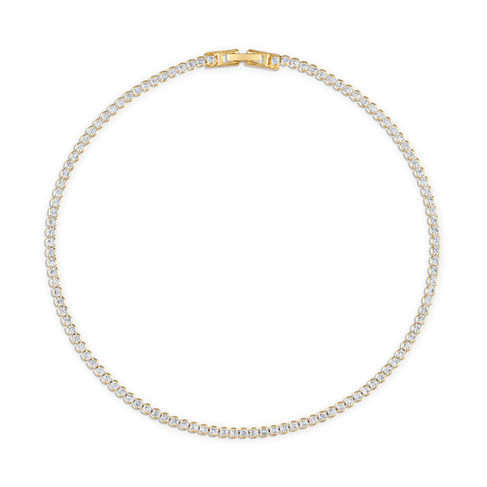 Lenore Crystal Tennis Necklace