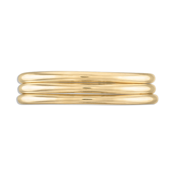 Stackable Gold Bangle